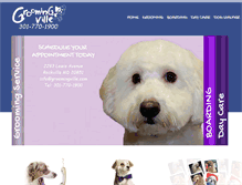 Tablet Screenshot of groomingville.com